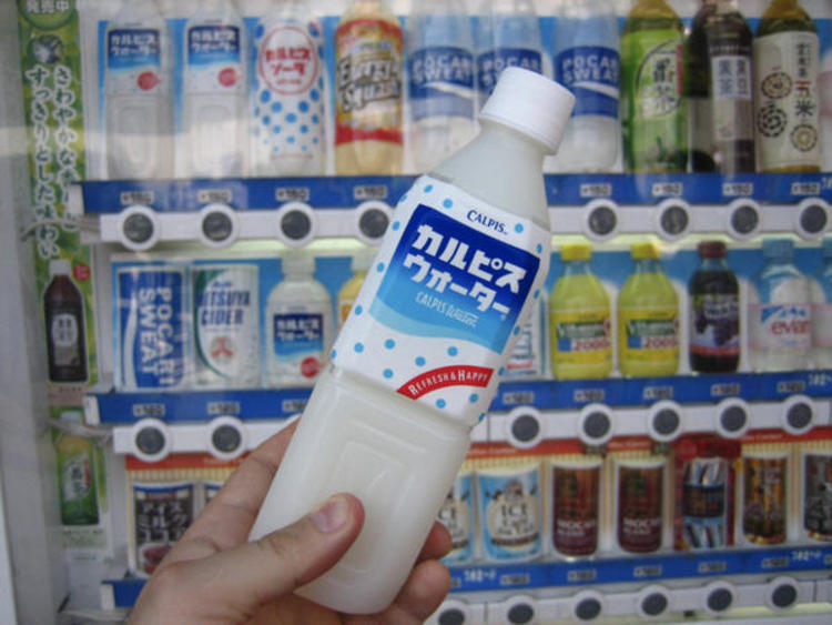 Japanese Drink Milk Videos - Calpis, the wildly popular Japanese milk beverage |The Foodtracks Post